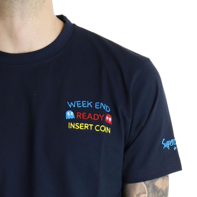 T-SHIRT INSERT COIN SUPERCULTURE - Mad Fashion | img vers.650x/